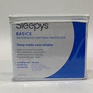 Sleepys Waterproof Mattress Protector Queen Size Sealed New